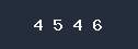 Security code image containing four digits